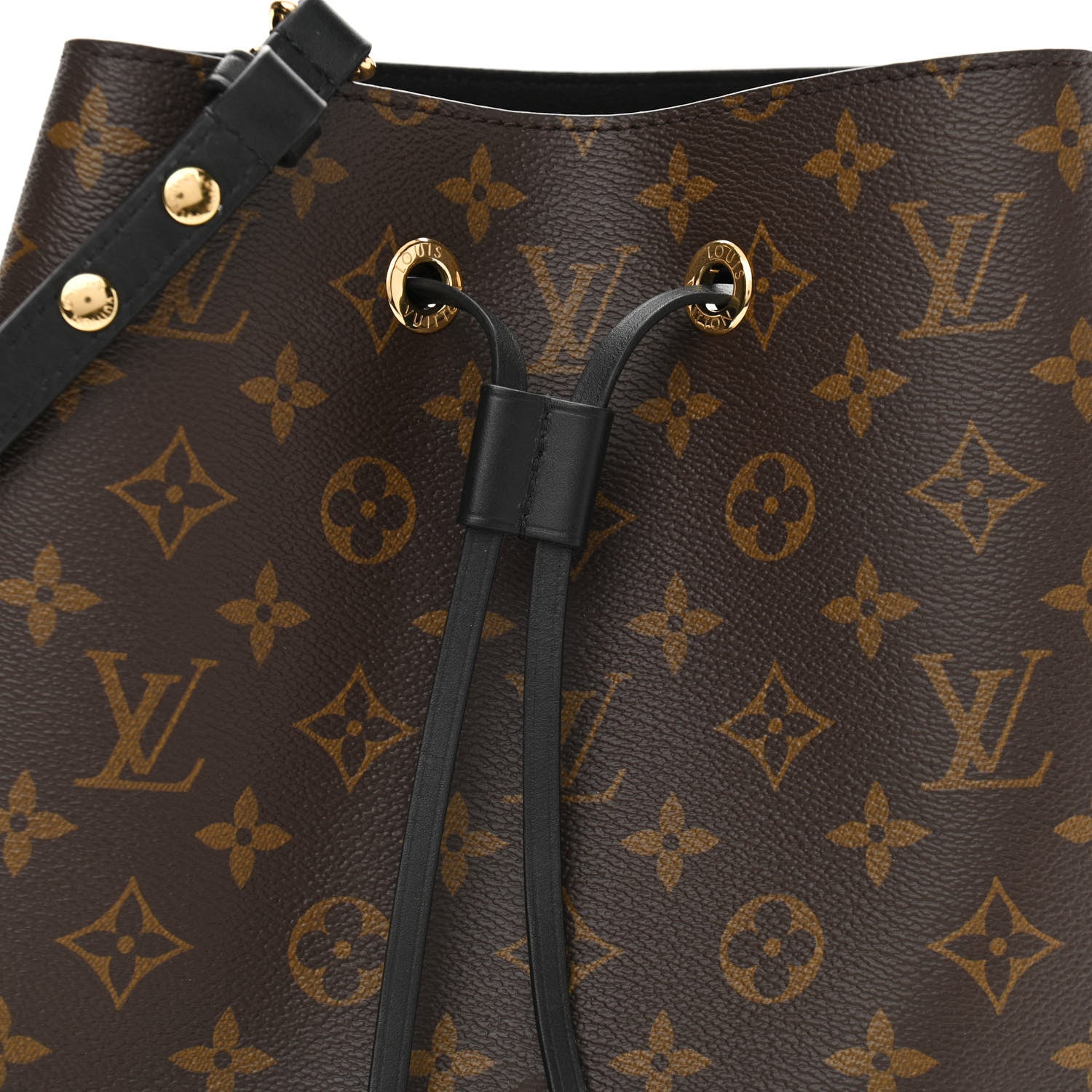 Louis Vuitton Monogram Neonoe MM Black 7 of 12
