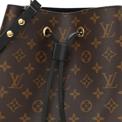 Louis Vuitton Monogram Neonoe MM Black 7 of 12