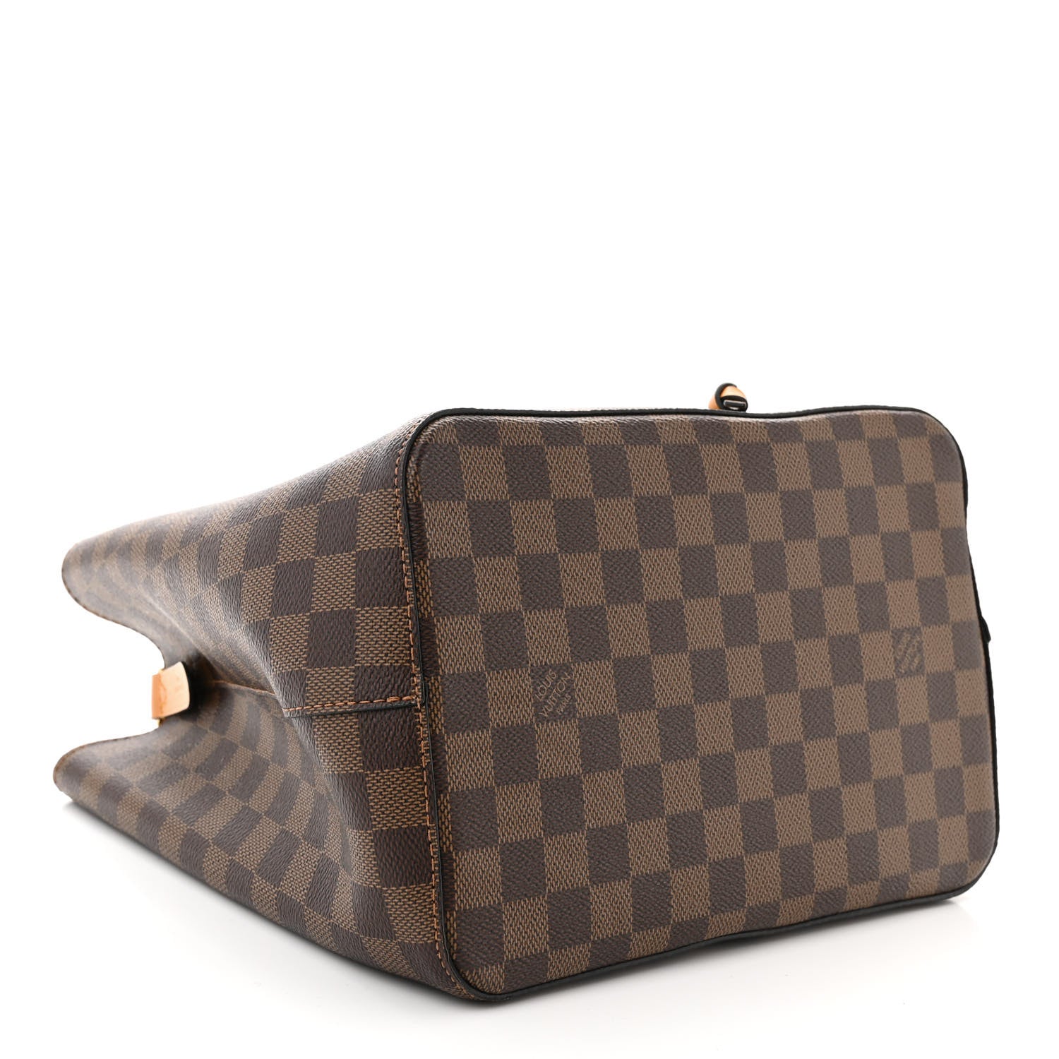 Louis Vuitton Damier Ebene Neonoe MM Safran 4 of 11