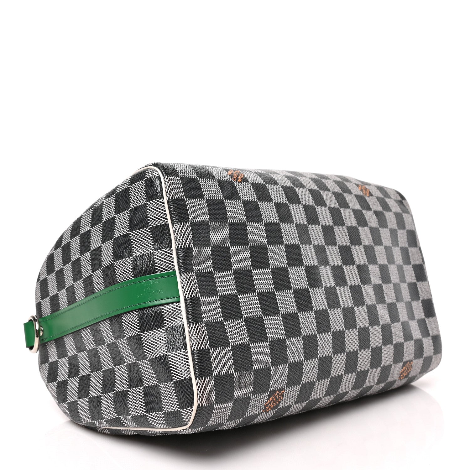 Louis Vuitton Damier Speedy Bandouliere 30 Black White 4 of 8