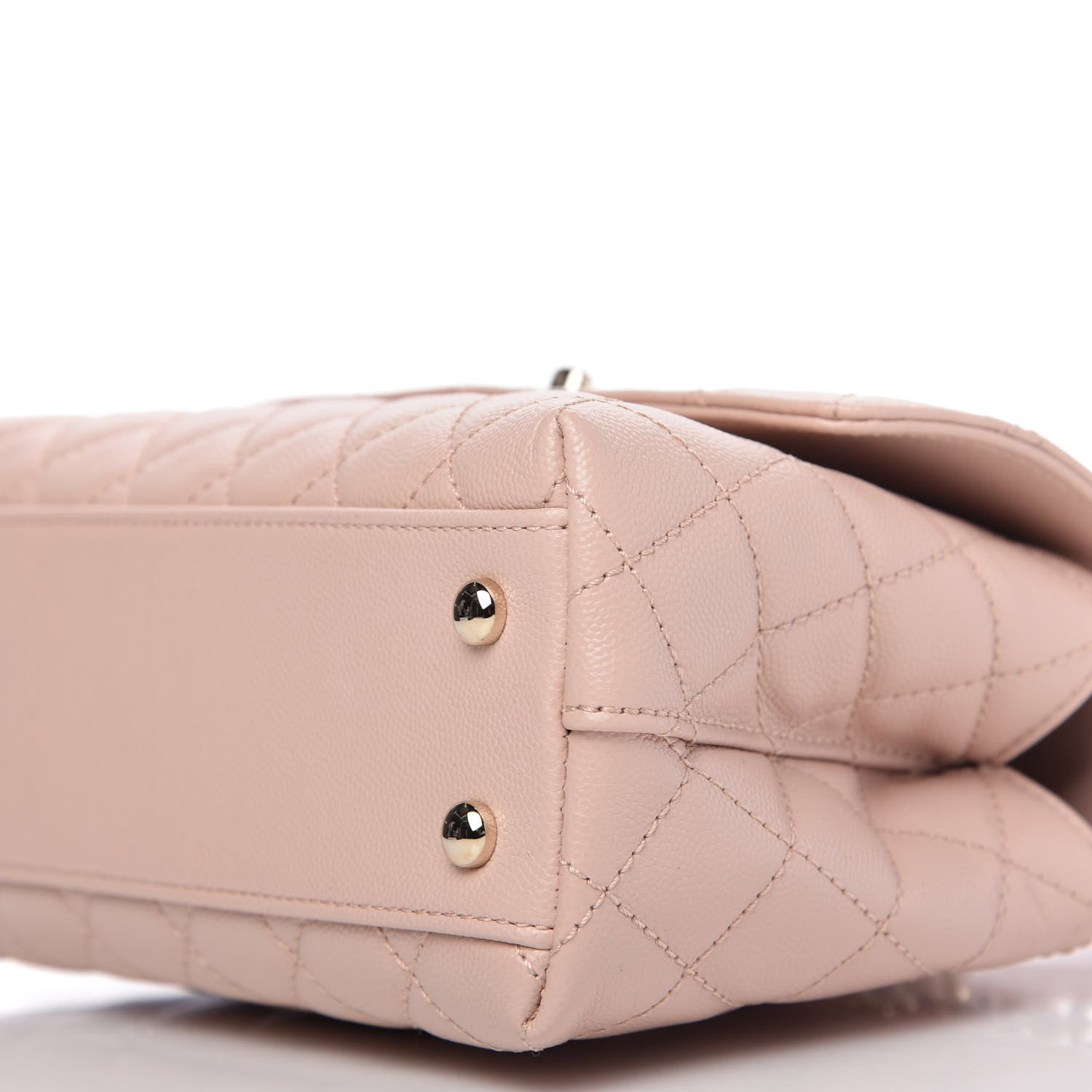 Chanel Caviar Quilted Mini Coco Handle Flap Light Pink 7 of 11