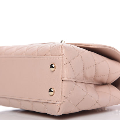 Chanel Caviar Quilted Mini Coco Handle Flap Light Pink 7 of 11