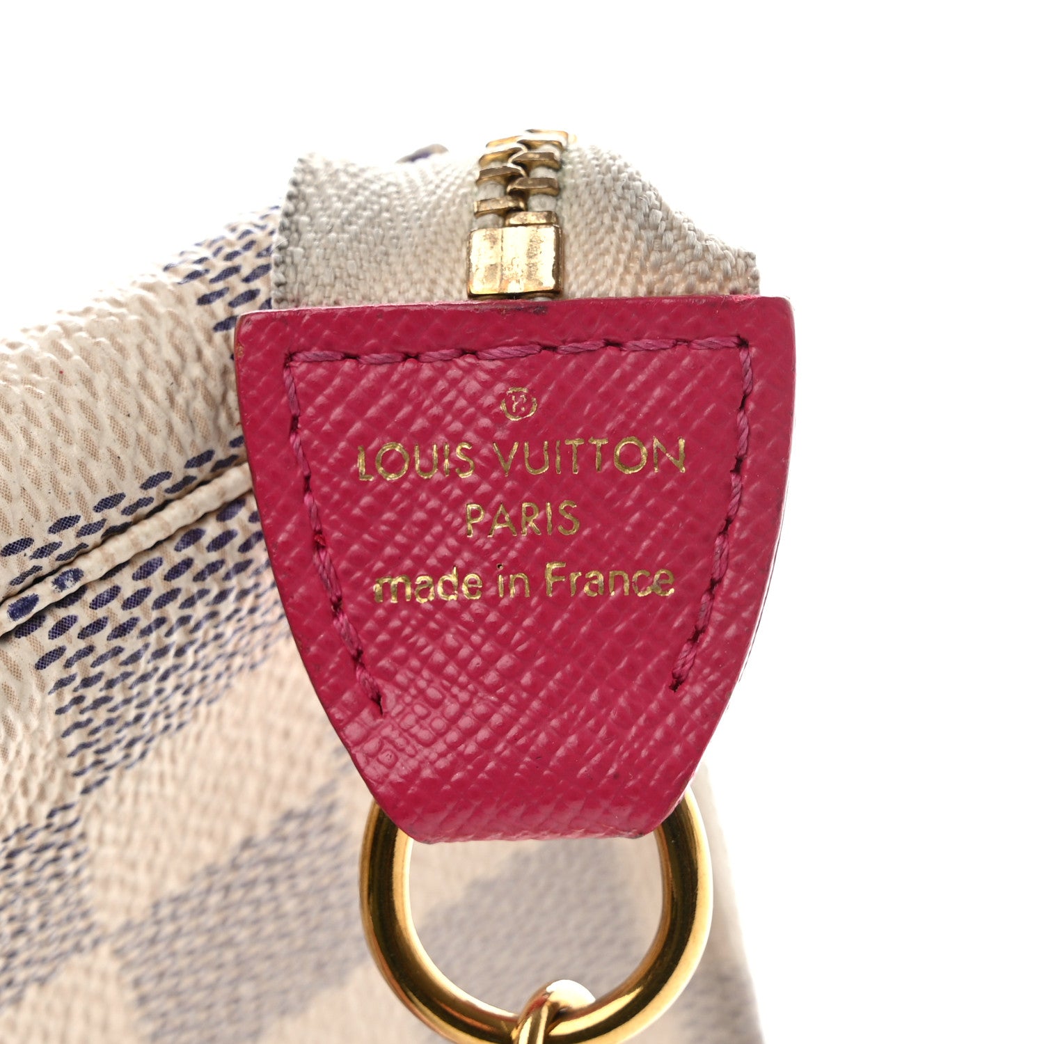 Louis Vuitton Damier Azur 2017 Christmas Animation Mini Pochette Accessories 6 of 9