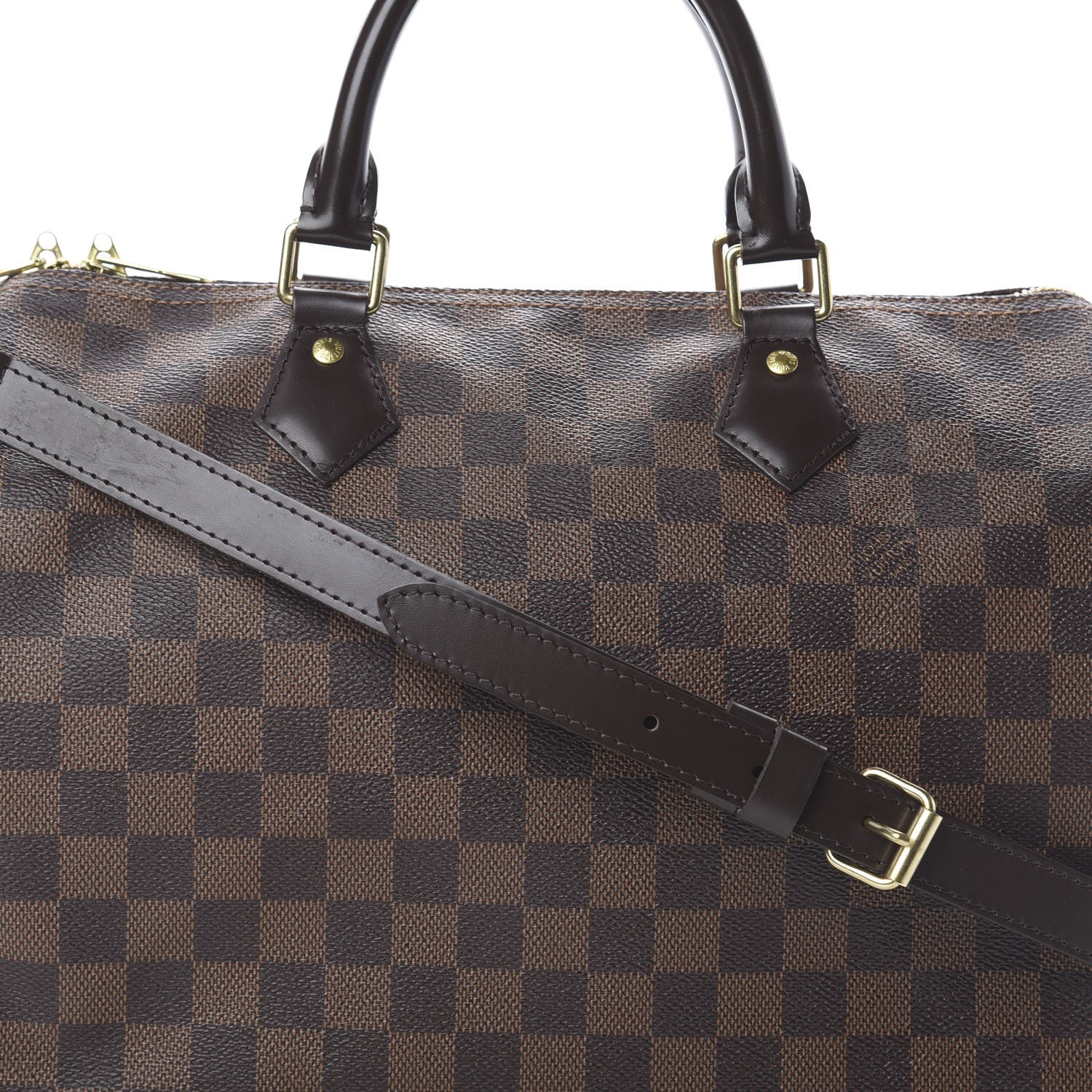 Louis Vuitton Damier Ebene Speedy Bandouliere 30 8 of 9