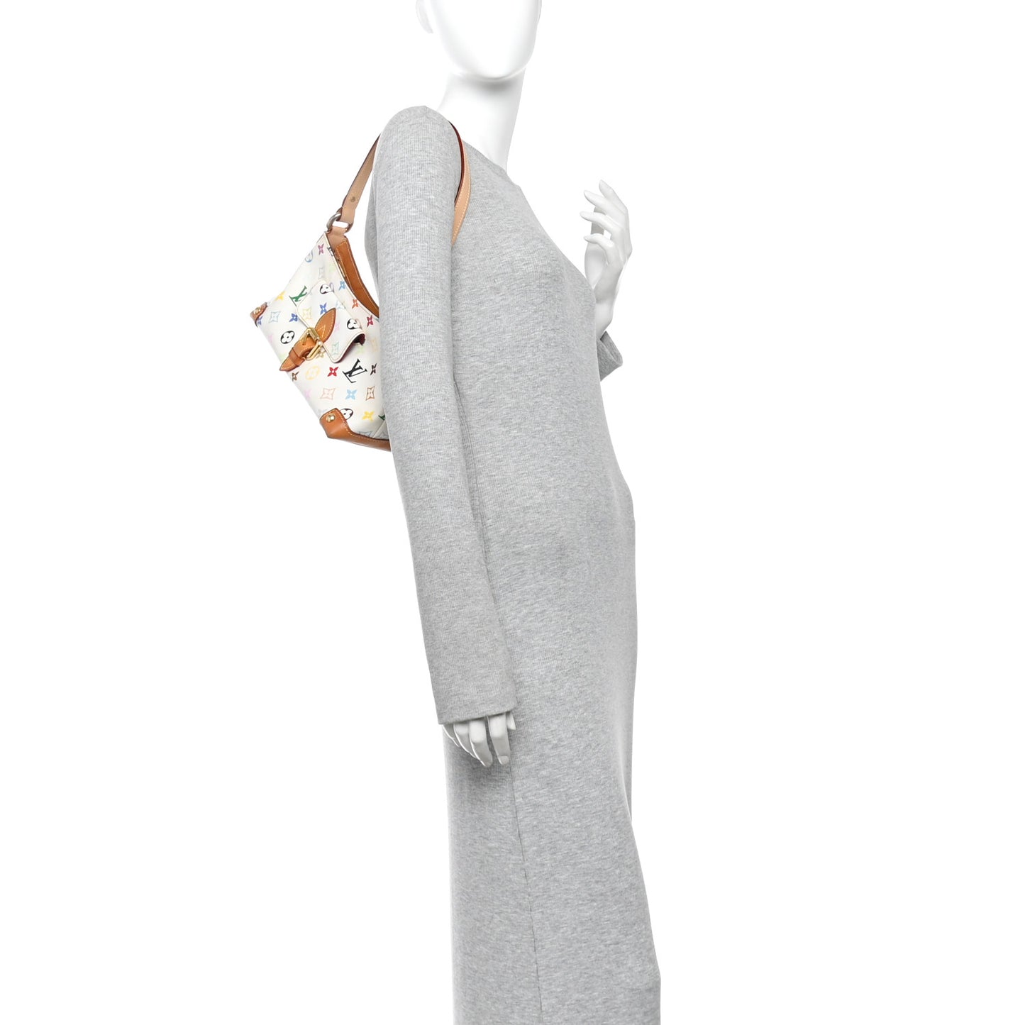 Monogram Multicolor Eliza White White