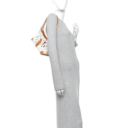 Louis Vuitton Monogram Multicolor Eliza White White 2 of 12