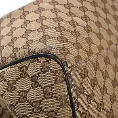Gucci Monogram Dollar Calfskin Large Sukey Tote Beige Ebony Testa di Moro 9 of 12