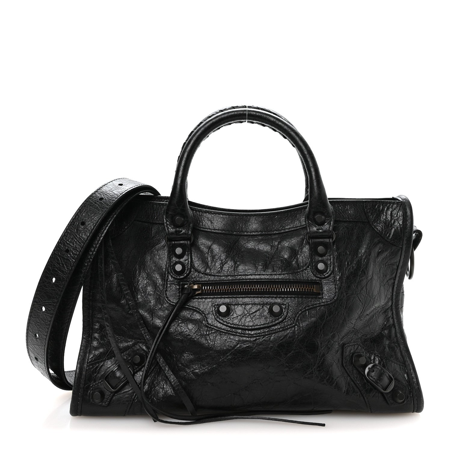 Balenciaga Agneau Arena Classic Hardware Small Le City Black 1 of 11