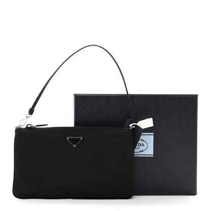 Prada Re-Nylon Vela Pouch Black 8 of 8