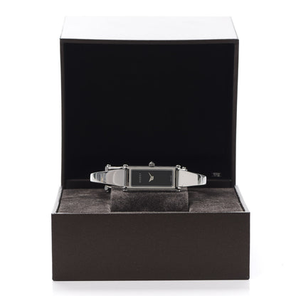 Gucci Stainless Steel 12mm 1500L Horsebit Quartz Watch Black 6 of 6
