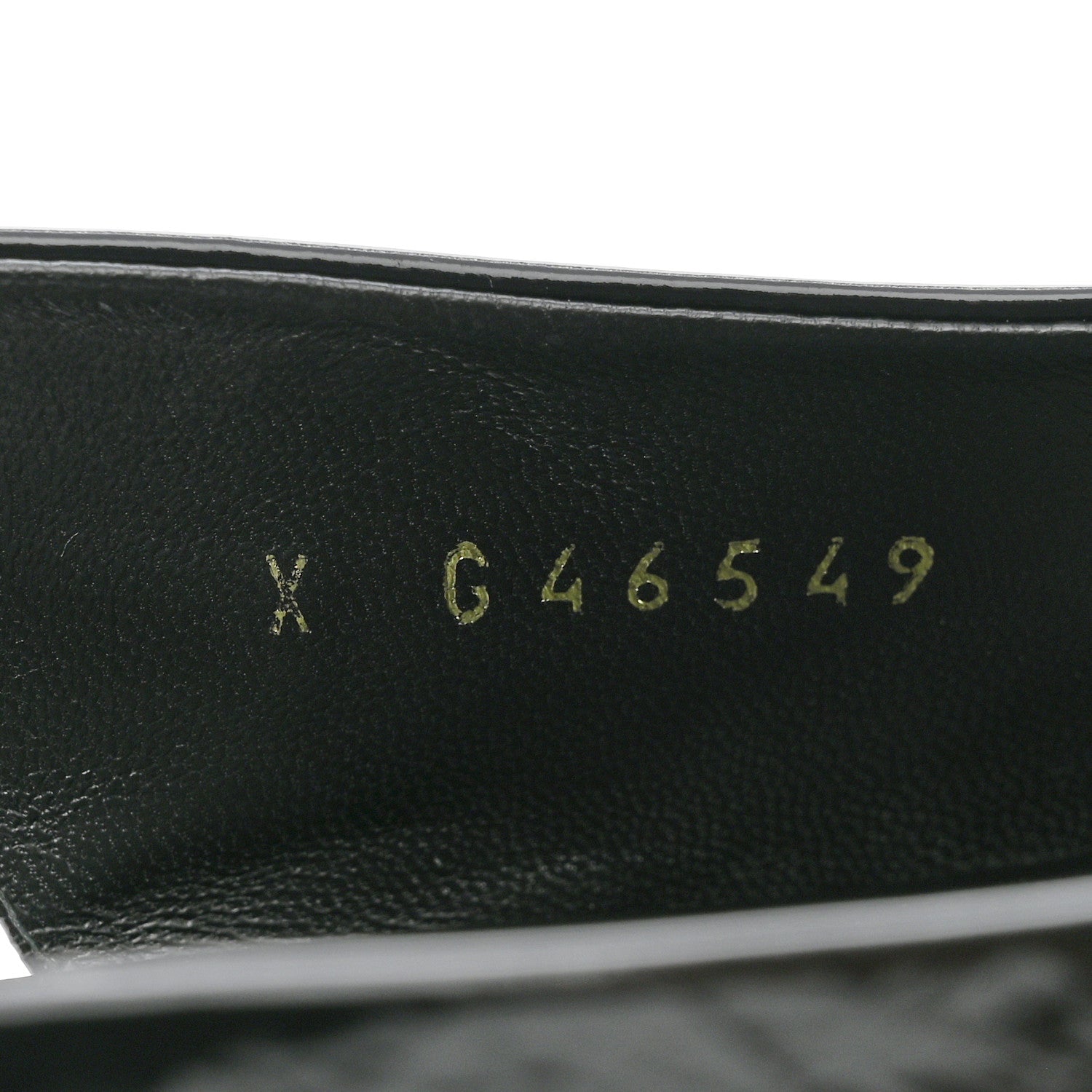 Chanel Crumpled Patent Calfskin CC Bow Slingback Pumps 38.5 Black 9 of 11