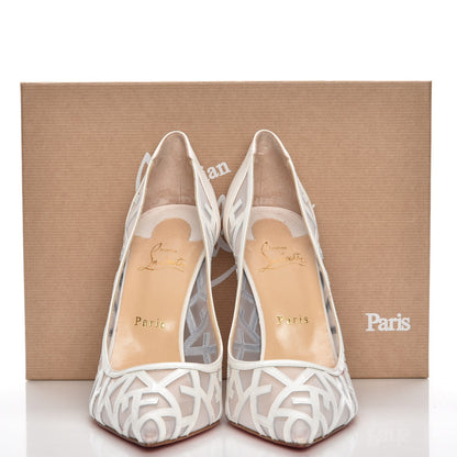 Christian Louboutin Nappa Patent Tititata 100 Pumps 41 Latte 8 of 8