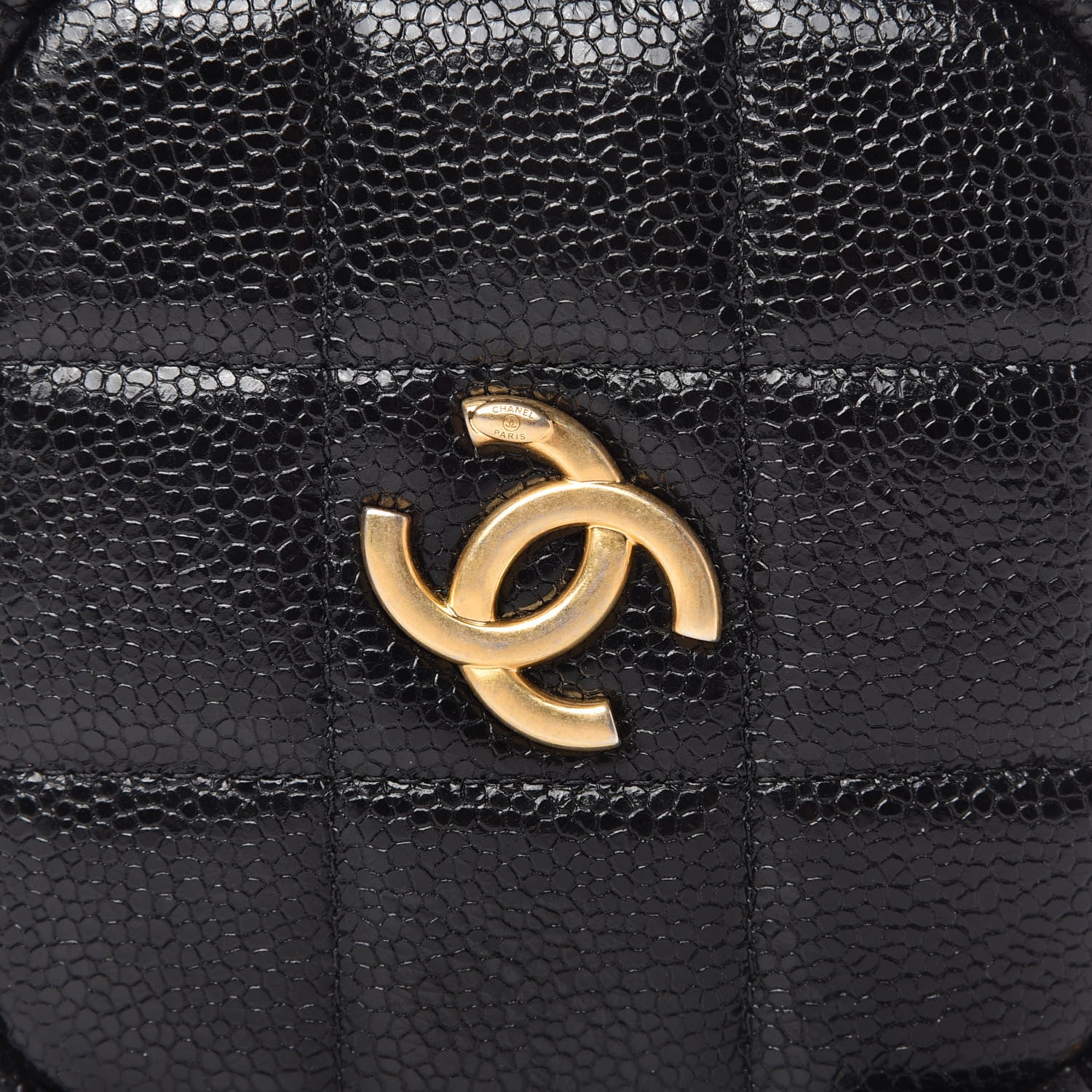 Chanel Caviar Quilted Coin Purse Belt Bag Black 8 of 9
