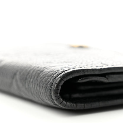 Louis Vuitton Empreinte Compact Curieuse Wallet Black 7 of 9