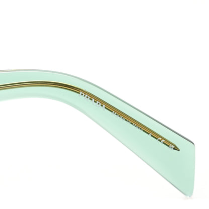 Prada Acetate Symbole Sunglasses SPR 17W Sage Green 5 of 8