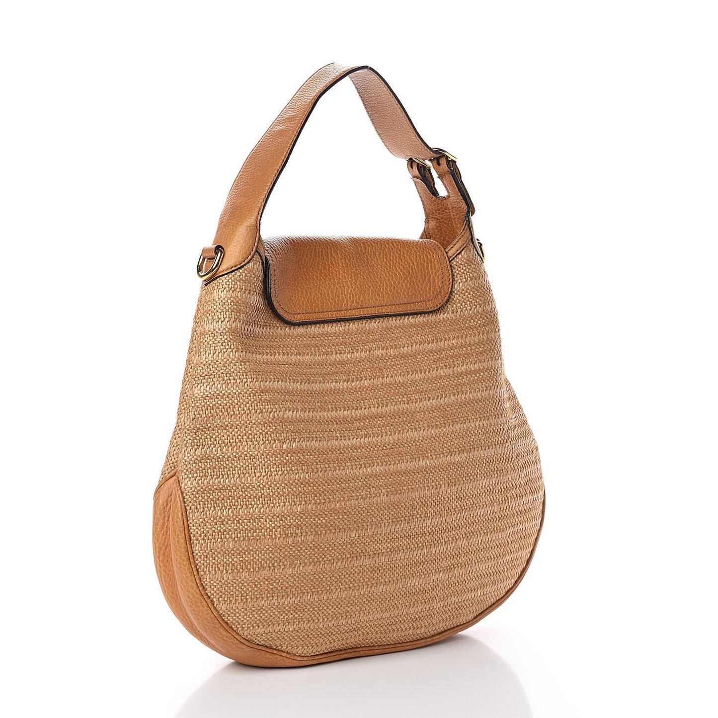 Libeccio Raffia Large New Pelham Shoulder Bag Light Brown