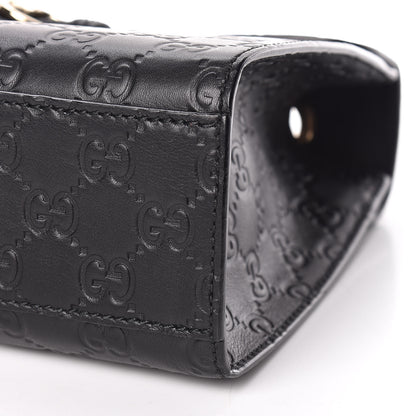 Gucci Guccissima Medium Emily Chain Shoulder Bag Black 7 of 10