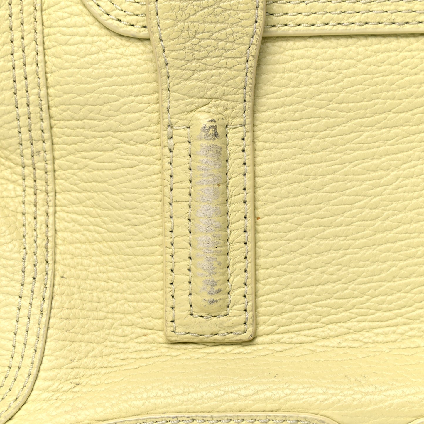 Textured Calfskin Mini Pashli Satchel Citron