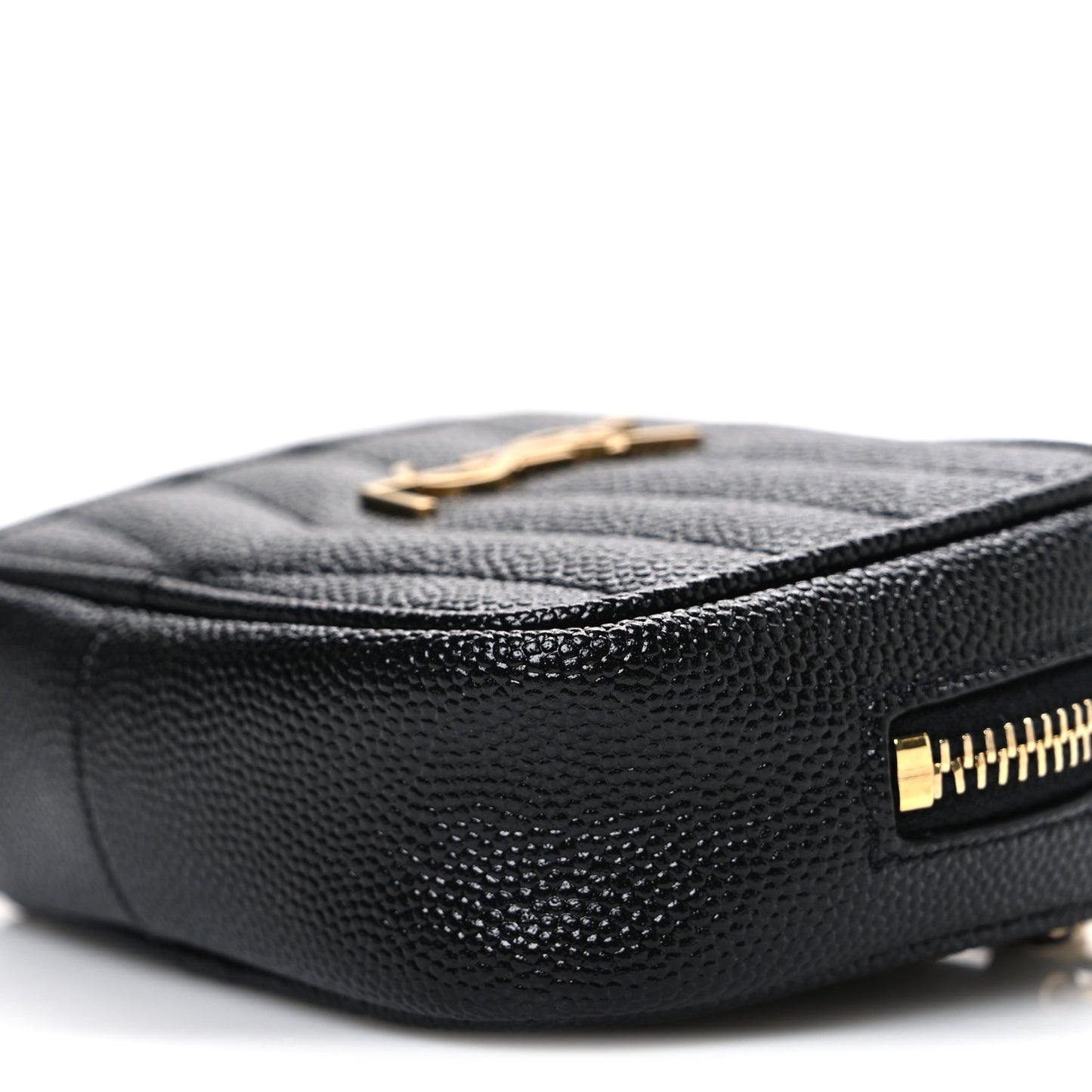Grain De Poudre Matelasse Monogram Baby Lou Camera Bag Black