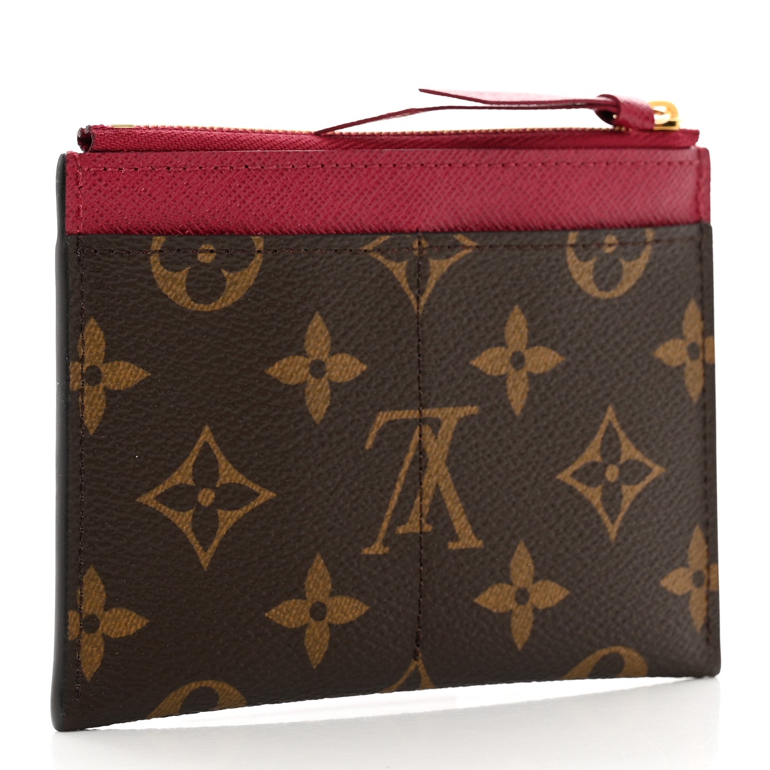 Louis Vuitton Monogram Zipped Card Holder Fuchsia 3 of 7