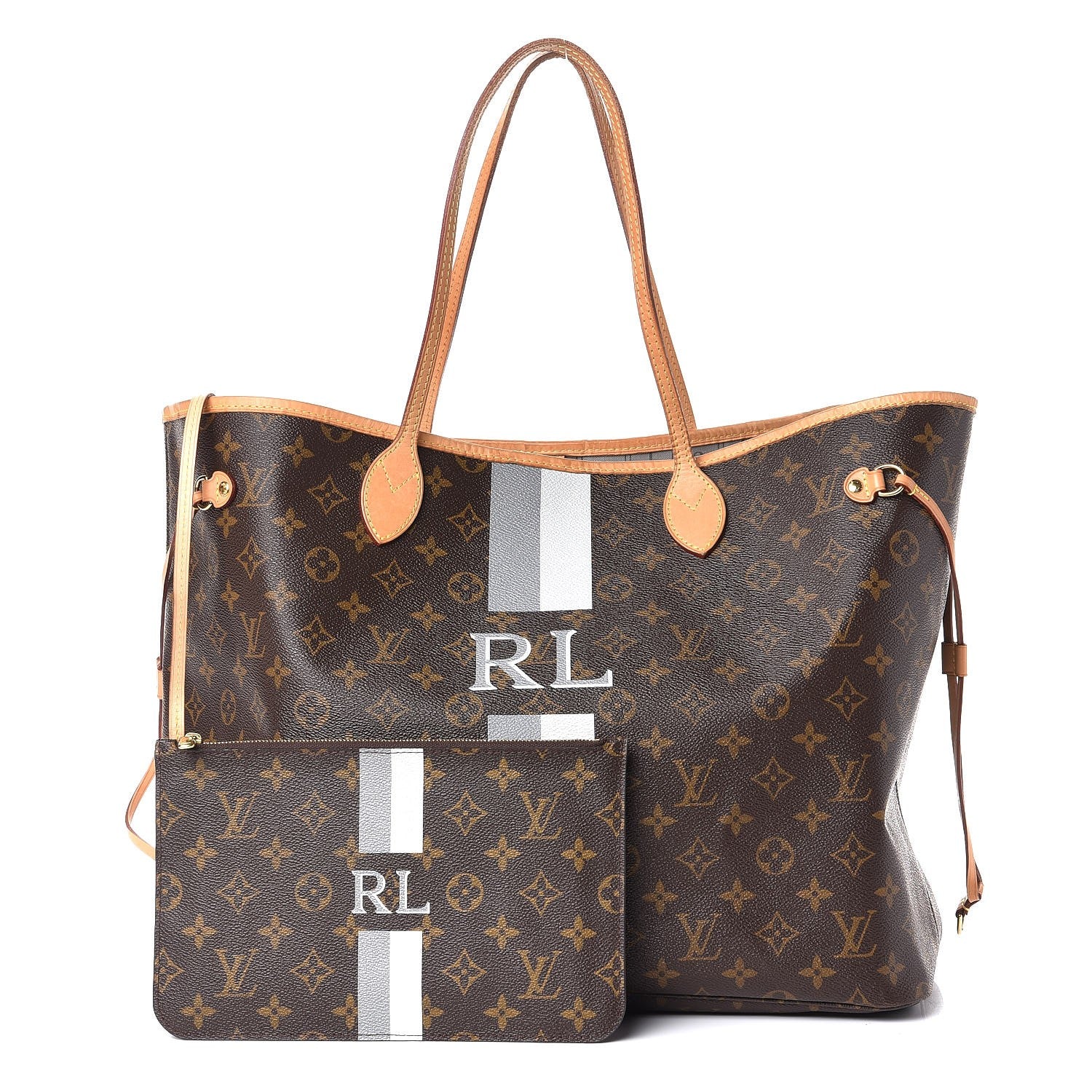 Louis Vuitton Monogram My LV Heritage Neverfull GM Gris White 1 of 7