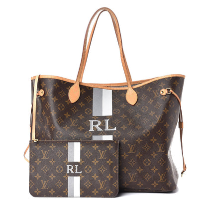 Louis Vuitton Monogram My LV Heritage Neverfull GM Gris White 1 of 7