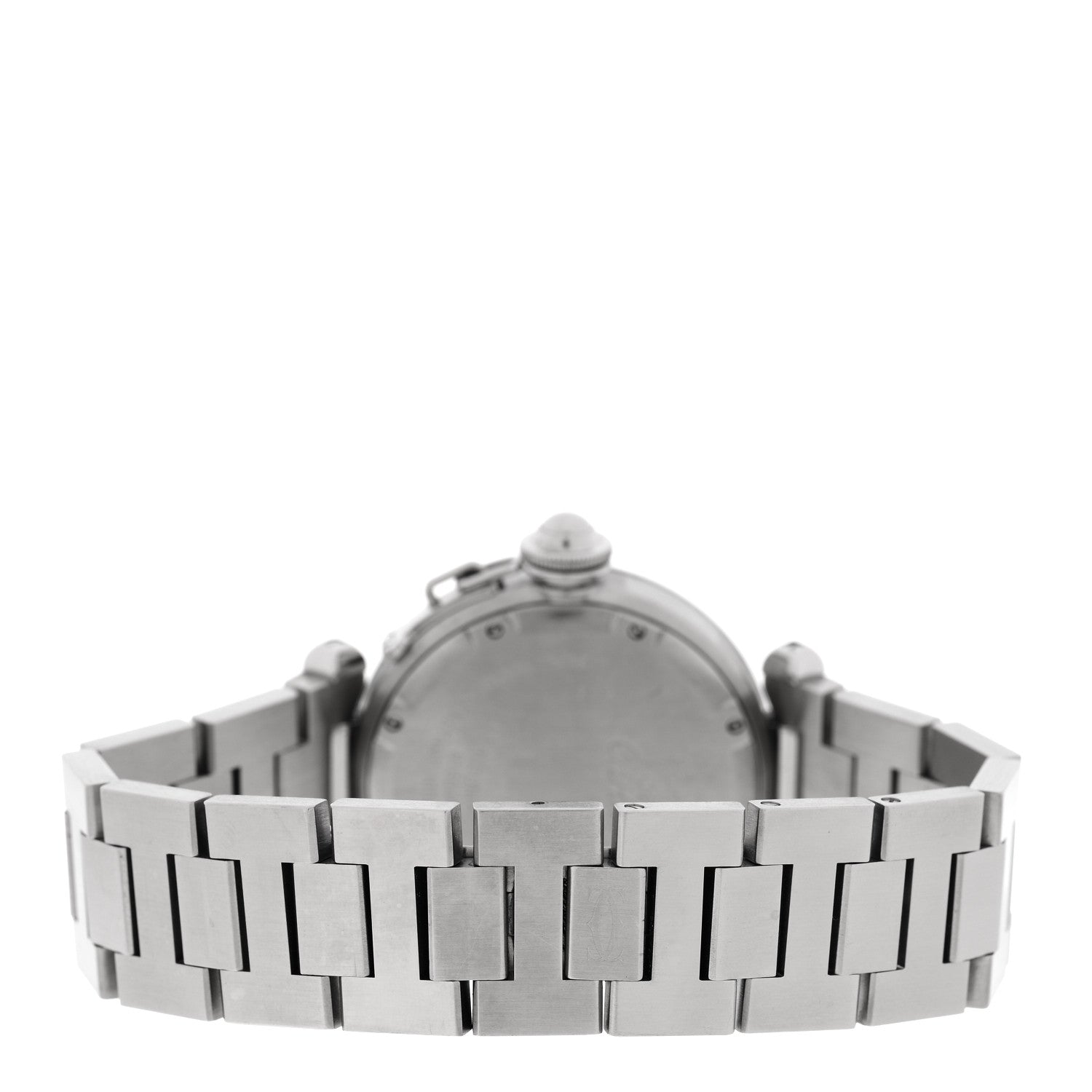 Cartier Stainless Steel 35mm Pasha C Big Date Automatic Watch Pink 3 of 4