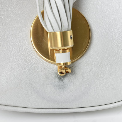 Versace Calfskin Vanitas Crossbody Bag White 11 of 21