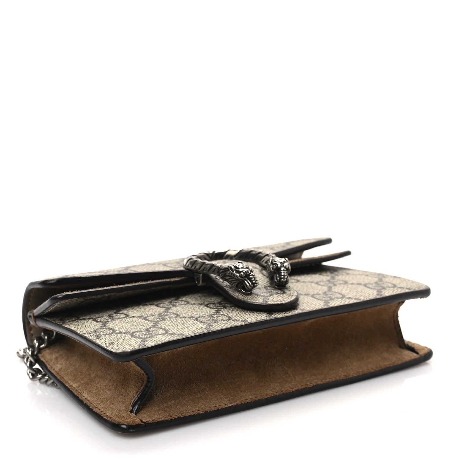 Gucci GG Supreme Monogram Super Mini Dionysus Shoulder Bag Taupe 4 of 7