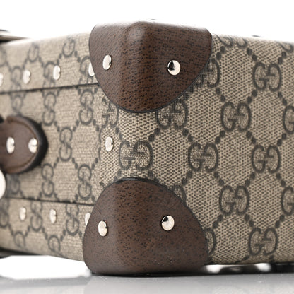 Gucci GG Supreme Monogram Globe-Trotter Beauty Case Brown 9 of 10