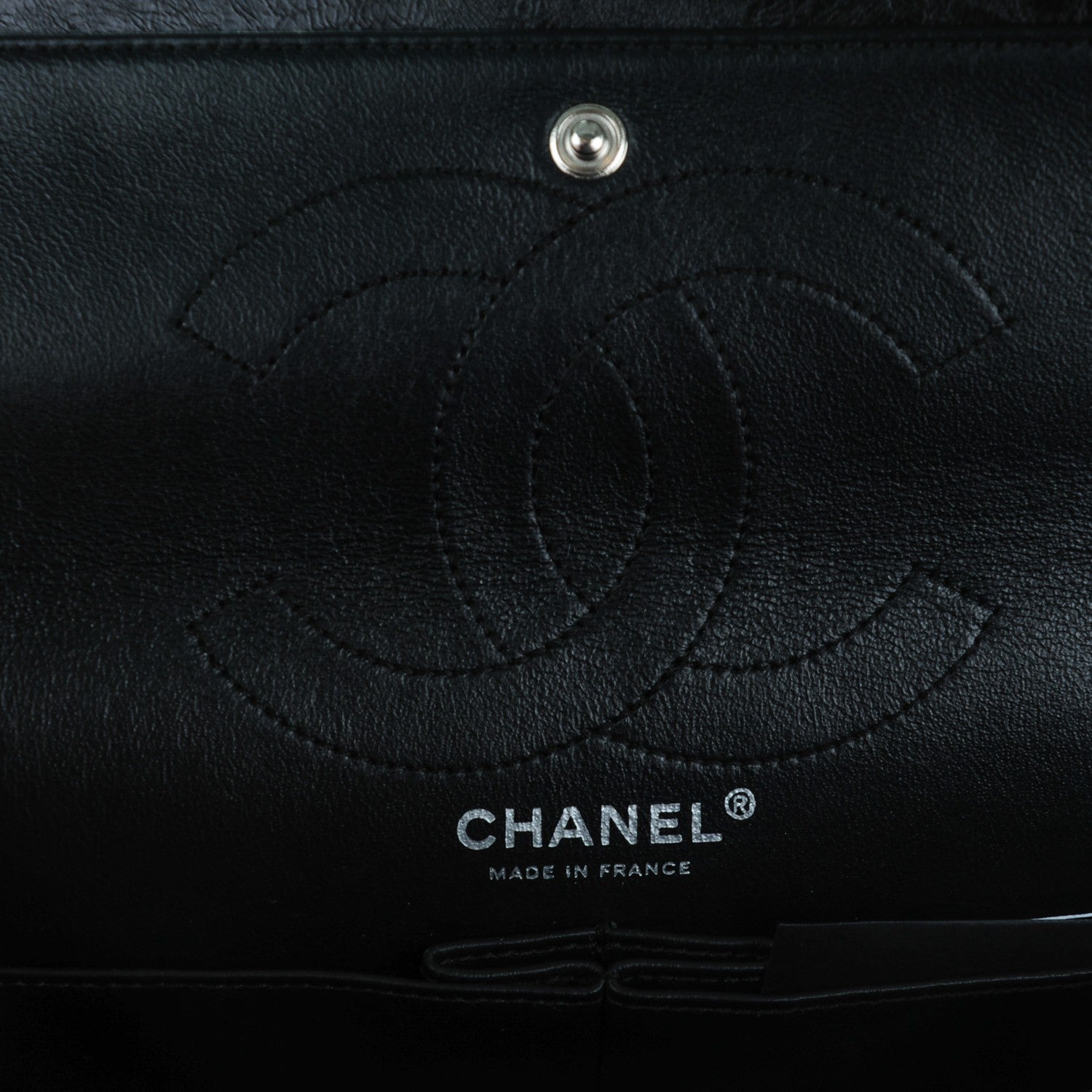 Chanel Glazed Calfskin Quilted 2.55 Reissue 226 Flap So Black 7 of 9