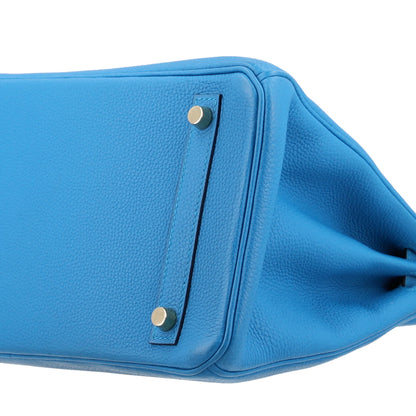 Hermes Togo Birkin 30 Bleu Zanzibar 11 of 11