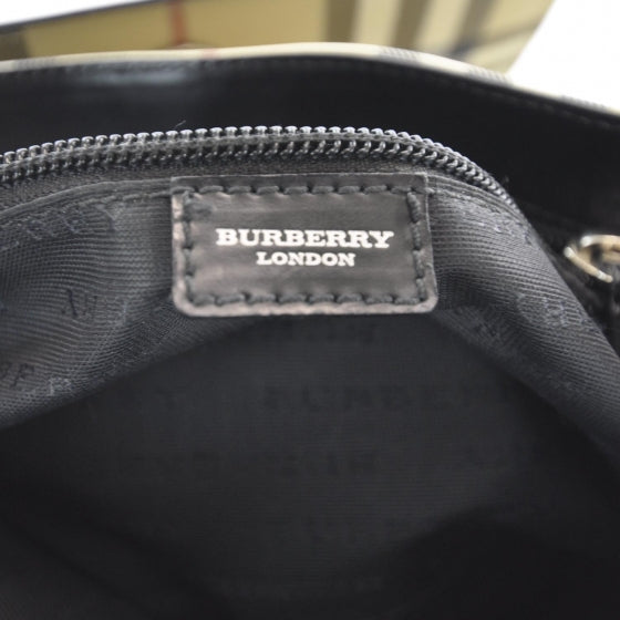 Prorsum House Check Shoulder Bag Black