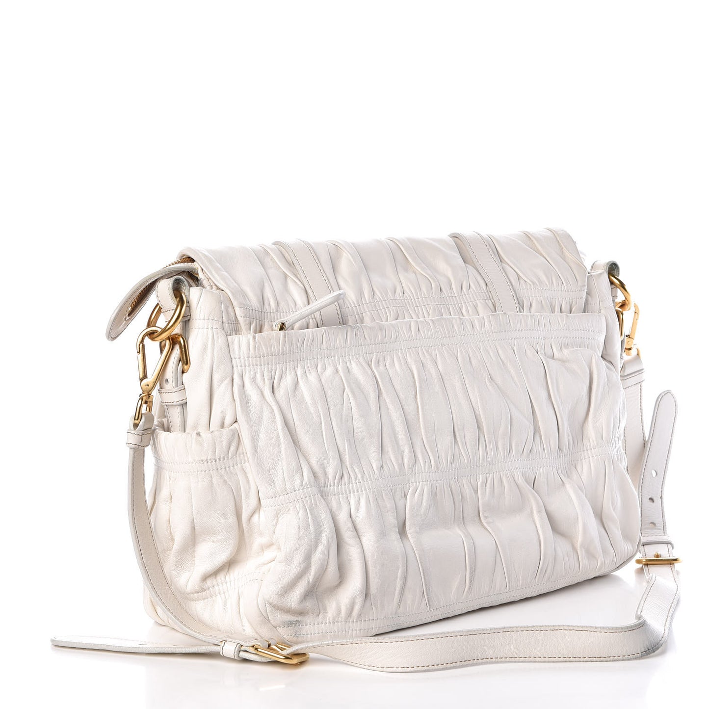 Nappa Dressy Gaufre Messenger Talco