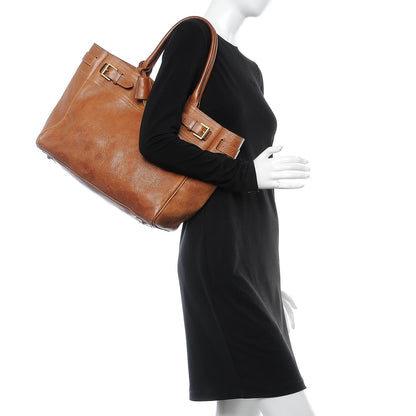 Mulberry Natural Leather Bayswater Tote Oak 2 of 16
