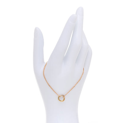 Cartier 18K Pink Yellow White Gold Trinity Bracelet 2 of 6