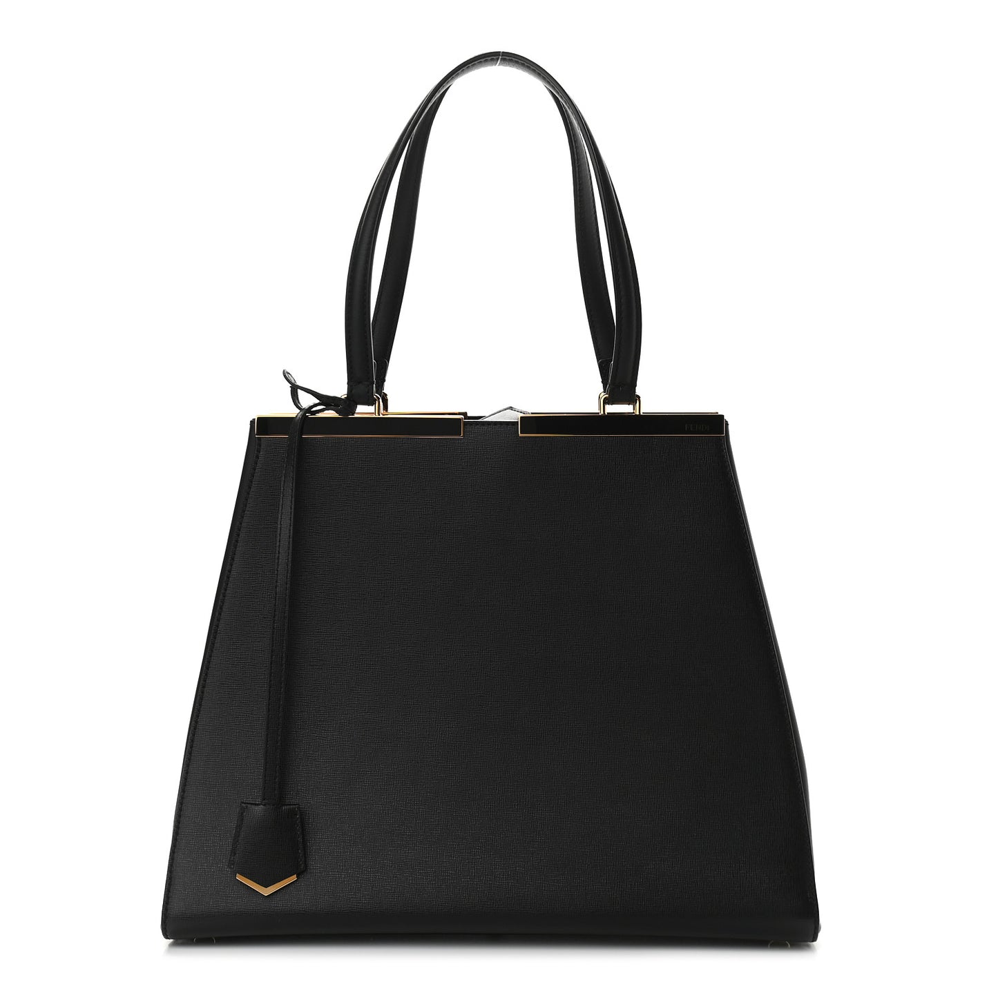Vitello Elite Large 3Jours Tote Black