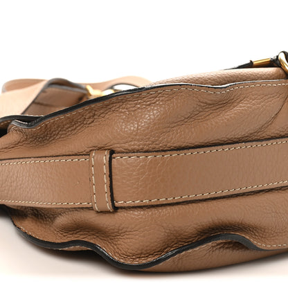 Chloe Calfskin Medium Marcie Round Crossbody Bag Nut 8 of 11