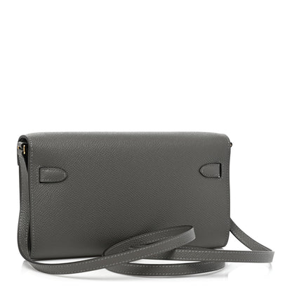 Hermes Epsom Kelly To Go Wallet Gris Meyer 2 of 9