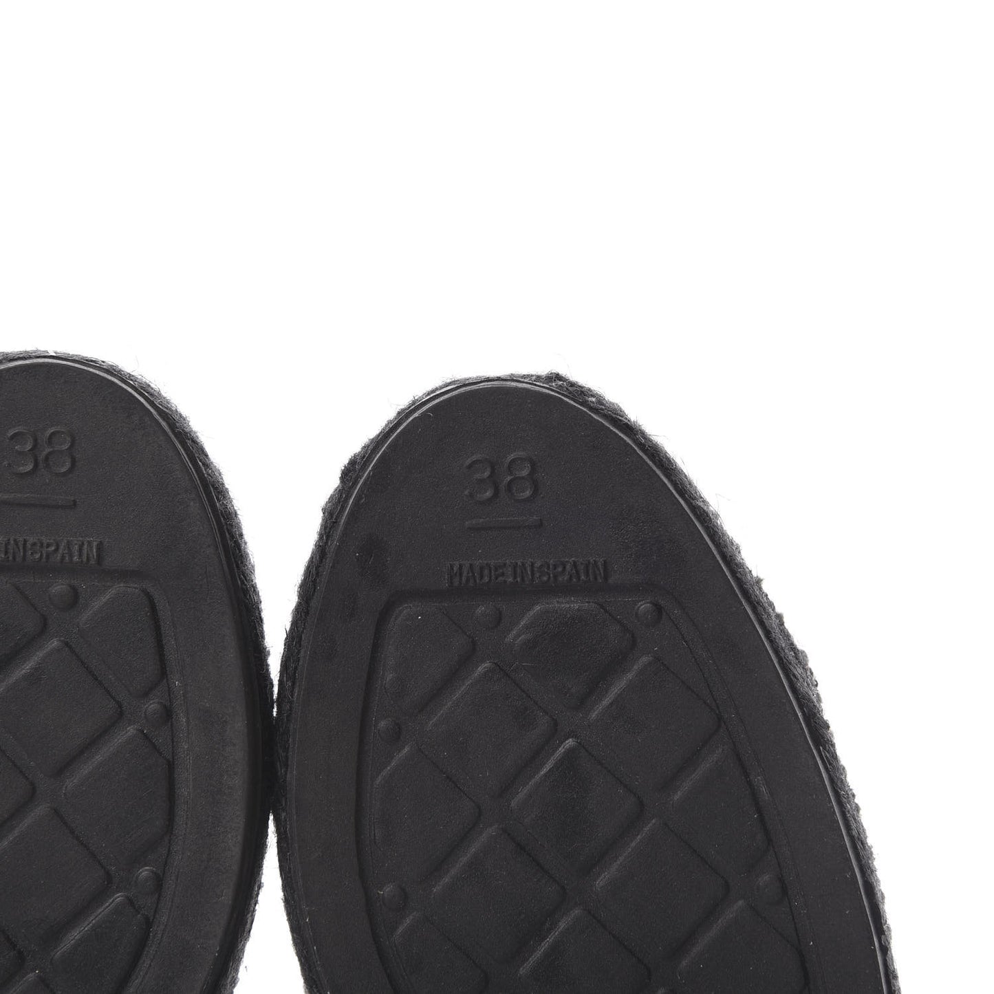 Tweed CC Espadrilles Mule 38 Black
