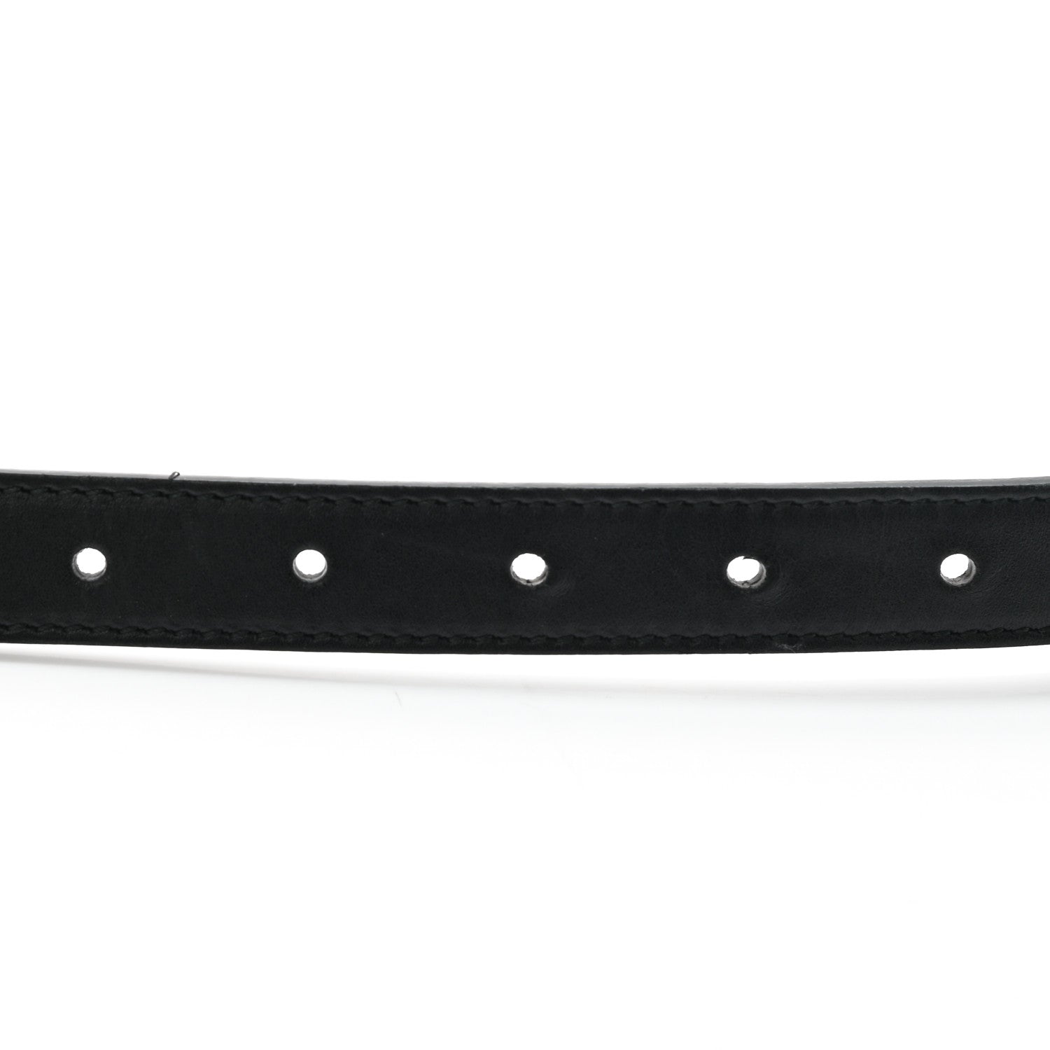 Gucci Calfskin Double G 20mm Belt 70 28 Black 4 of 5