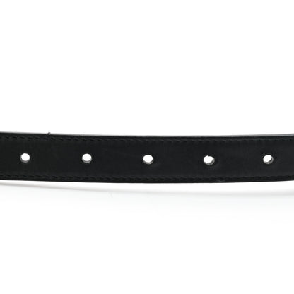Gucci Calfskin Double G 20mm Belt 70 28 Black 4 of 5