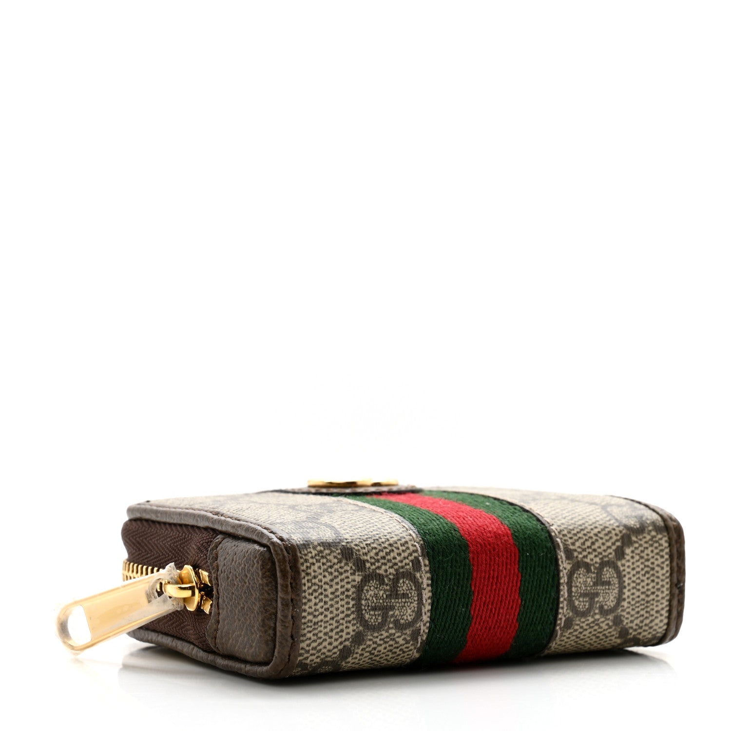 Gucci GG Supreme Monogram Web Ophidia Playing Card Case Beige New Acero 4 of 8