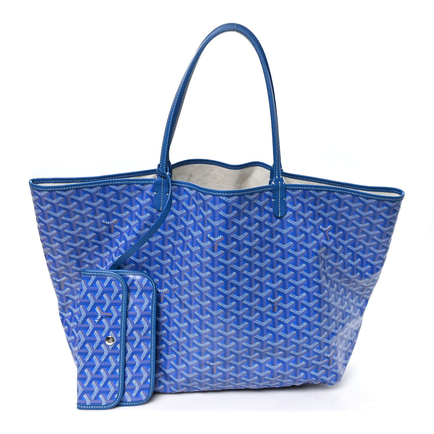 Goyard Goyardine Saint Louis GM Sky Blue 3 of 11