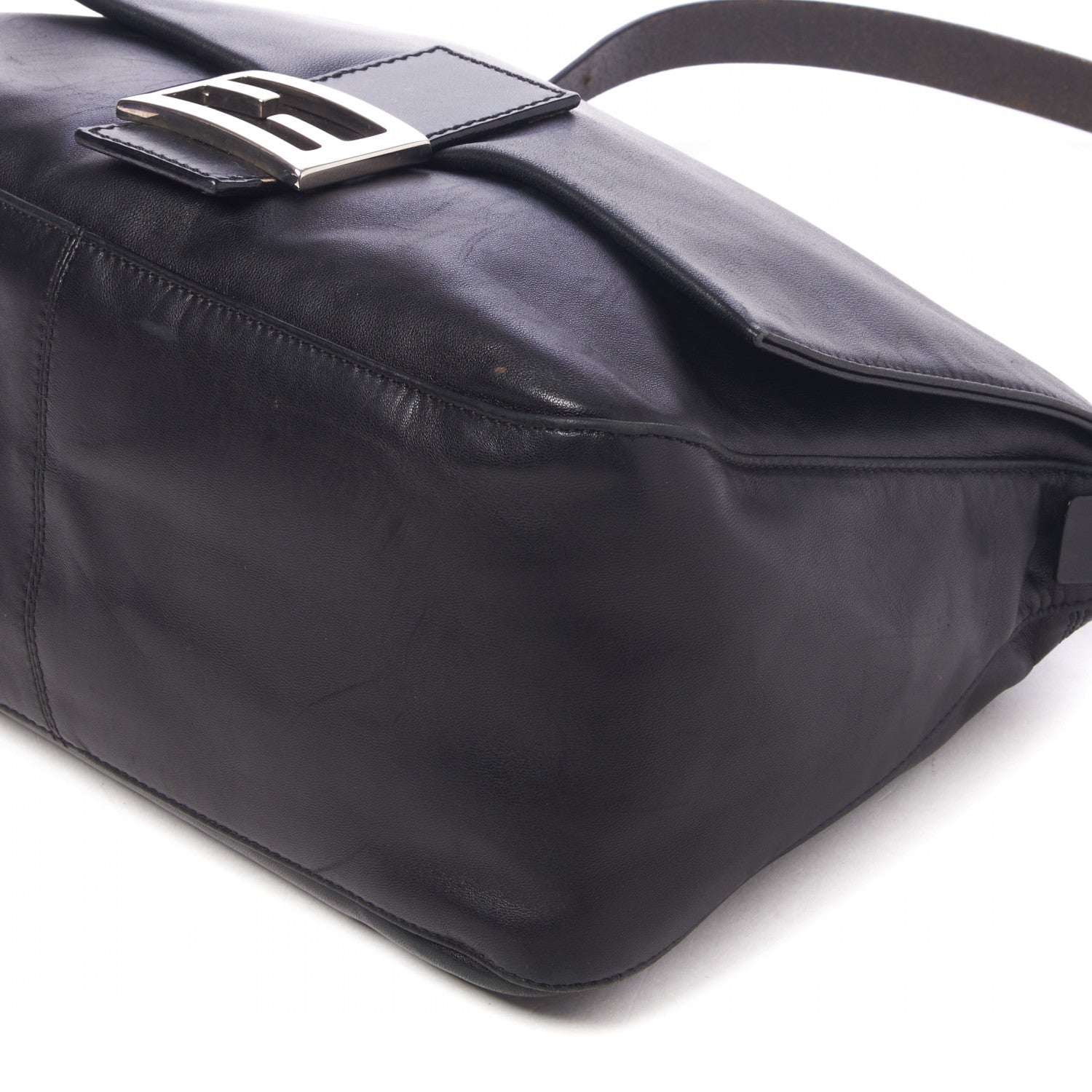 Fendi Lambskin Mama Baguette Black 5 of 8