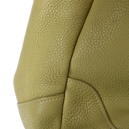 Prada Vitello Daino Side Pocket Hobo Green 16 of 22