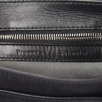 Proenza Schouler Nylon Calfskin PS1 Pouch Messenger Black 6 of 11