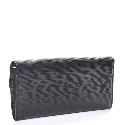 Louis Vuitton Epi Sarah Wallet Black 3 of 10