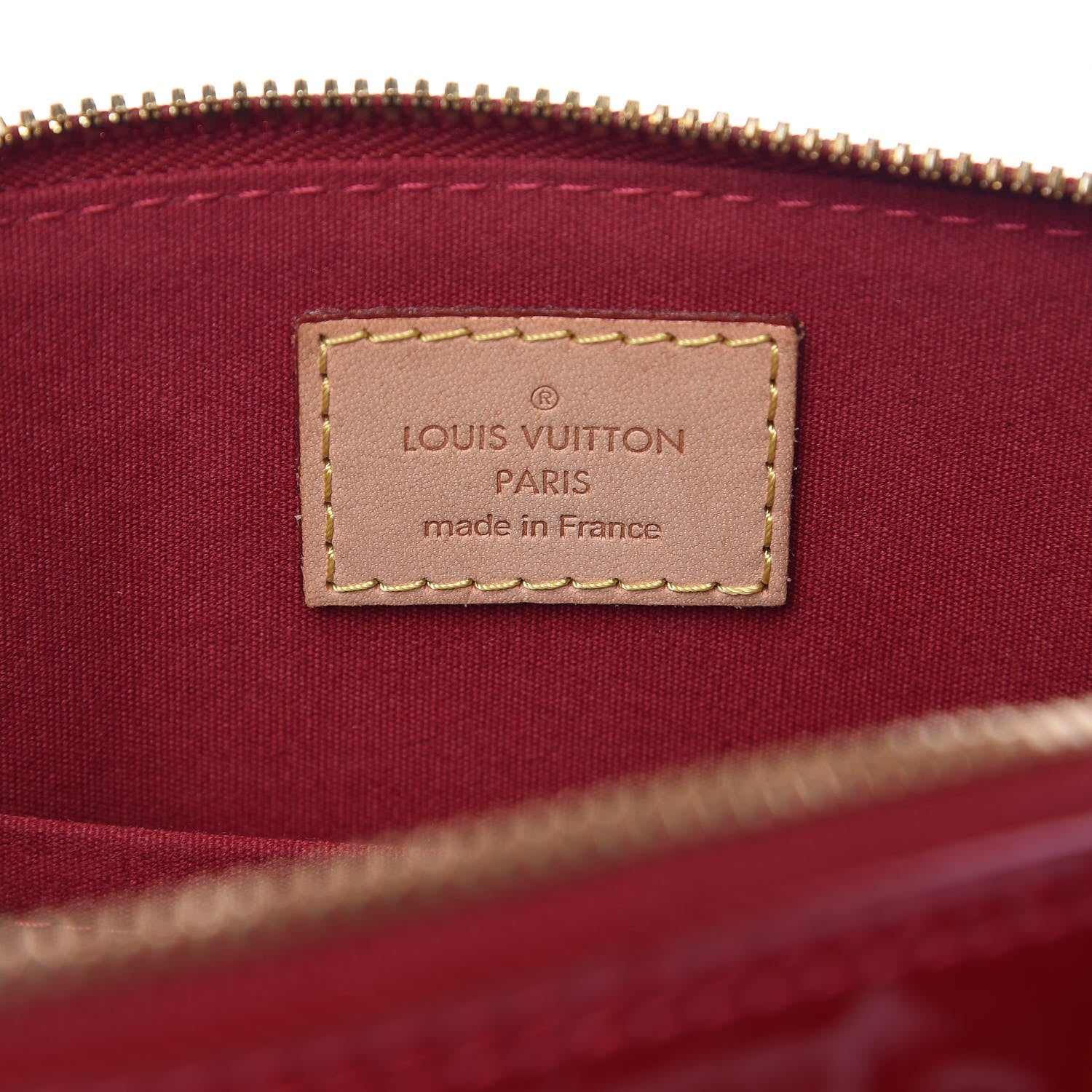 Louis Vuitton Vernis Alma BB Pomme D'Amour 6 of 6
