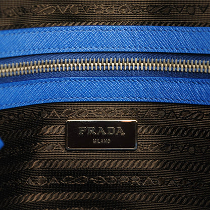 Prada Saffiano Briefcase Cobalto 7 of 10